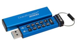 Kingston pamięć 64GB DataTraveler 2000, AES Encryption, USB 3.0