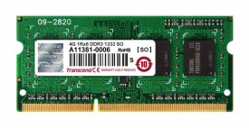 Transcend SODIMM DDR3 4GB 1333MHz 1Rx8 CL9