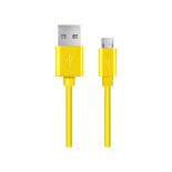 Esperanza EB173Y Kabel MICRO USB 2.0 A-B M/M 1,8m , - ŻÓŁTY