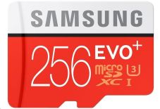 Samsung MicroSD EVO+ 256GB Class10 R80/W20 + Adapter