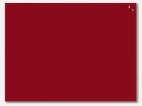 NAGA Tablica magnetyczna 60x80 szklana bordowa