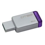 Kingston 8GB USB 3.0 DataTraveler 50 (Metal/Purple)