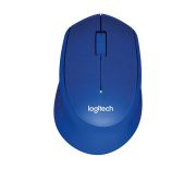 Logitech M330 Silent Plus Mouse Czerwony 910-004911