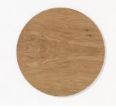 NAGA Tablica drewniana magnetyczna złote drewno 45 cm