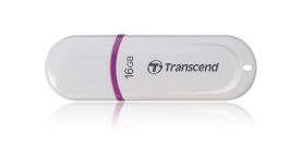 Transcend Pendrive (Pamięć USB) 16 GB USB 2.0 Biało-purpurowy