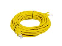 LANBERG Patchcord RJ45, kat. 5e, UTP, 20m, żółty