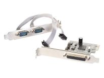 iTec i-Tec PCIe I/O Controller Card 2xSerial RS232/COM+1xParallel/LPT na PCI Express