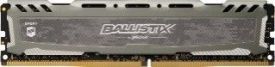 Crucial Ballistix Sport LT, 16GB, DDR4 2666MHz, UDIMM, Gray