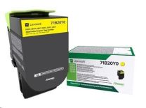 Lexmark Toner yellow , zwrotny , 2300 str. , CS/CX3/4/517