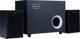 rebeltec REGGAE 2.1 stereofoniczne głośniki 2.1 w drewnianej obudowie moc RSM 10W+ 2x6W RSM