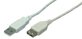 LogiLink CU0010 kabel przedłuzacz USB 2.0 1,8m