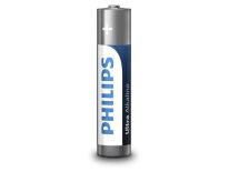 Philips Baterie PHILIPS Ultra Alkaline AAA LR03 4 sztuki Blister