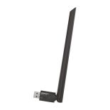 Qoltec Bezprzewodowy Adapter Wi-Fi USB z anteną , 20cm