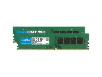 Crucial 2x16GB 2666MHz DDR4 CL19 Unbuffered DIMM