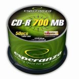 Esperanza 2004 - CD-R [ cake box 50 , 700MB , 52x , Silver ]