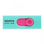 A-Data Adata Flash Drive UV220, 16GB, USB 2.0, Pink/Turquoise blue