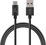 Holdit Smartline kabel USB-C 2.0 metalowy 1m czarny