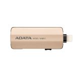 A-Data Adata i-Memory Flash Drive AI720, 64GB, USB 3.1, Gold