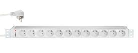 Fideltronik P-KP-12GB (12 gniazd, rack 19'', 1U pionowa)