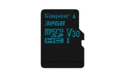 Kingston 32GB microSD Class U3 UHS-I 90R/45W