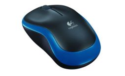 Logitech Mysz komputerowa Wireless Mouse M185 Blue