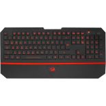 Redragon Klawiatura przewodowa Redragon KARURA, Gaming, czarna