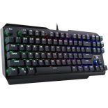 Redragon Klawiatura przewodowa Redragon, USAS, Gaming, RGB, czarna