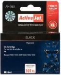 ActiveJet Tusz ActiveJet AH-301BRX , Black , 20 ml , Regenerowany , HP CH563EE HP 301XL