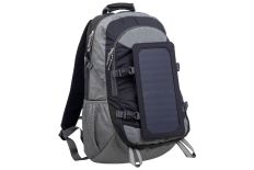 PowerNeed Sunen Plecak 40 l z panelem solarnym 6.5 W na laptop 15,6'', czarny
