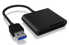 RaidSonic Technology IcyBox Zewnętrzny czytnik kart pamięci USB 3.0, CF, SD, microSD