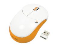 LogiLink bezprzewodowa mysz optyczna 2.4GHz ''smile'' (pomarańczowa)