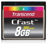Transcend Compact Flash 8GB CFast 500x