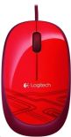 Logitech M105 corded Mouse USB red