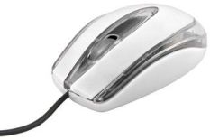 Titanum przewodowa mysz optyczna TM111W USB LAGENA 3D (1000dpi, biała)