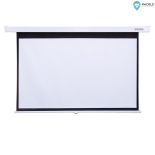 4World Ekran projekcyjny na ścianę 221x124 (100'',16:9) biały mat