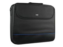 NATEC torba na notebooka IMPALA Black-Blue 17,3'' (usztywniona rama torby)