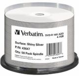 Verbatim DVD-R [ cake box 50 , 4.7GB , 16x , SHINY SILVER