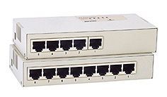 REPOTEC Repotec Switch 5x10/100, desktop, kov