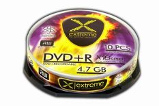 Extreme EXTREME 1172 - DVD+R [ cake box 10 , 4.7GB , 16x ]
