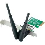 Edimax Wireless 802.11b/g/n 300Mbps PCIe , low profile bracket incl., PCI Expres