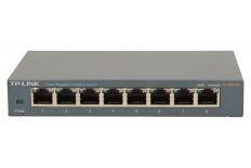 TP-Link TL-SG108 Switch 8x10/100/1000Mbps, Metal case, IEEE 802.1p QoS