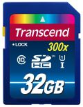 Transcend karta pamięci SDHC 32GB Class 10 UHS-I ( 300x do 45MB/s ) Premium