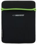 Esperanza ET173G - Etui na Tablet 10,1'' 16:9 , Czarny / Zielony, GRUBY Neopren