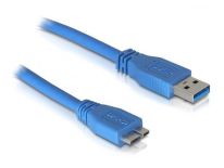DeLOCK kabel USB 3.0-AM -> Micro USB 3.0, 1m, blue