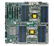 Supermicro DP, Xeon E5-2600 processors, C602 chipset, EE-ATX (13.68 x 13), 24 DIMM, 4x Gb