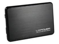 LC-Power OBUDOWA 2,5' LC-25BUB3 USB 3.0 SATA-600 CZARNA