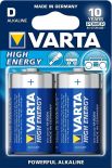 VARTA Baterie VARTA High Energy, Mono LR20/D - 2 szt