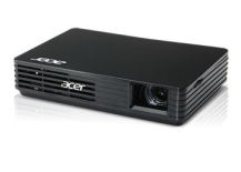 Acer C120 DLP LED Projector 100 ANSI Lumen ultraportable WVGA 854x480 1000:1 USB micro B