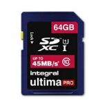 Integral karta pamięci 64GB ULTIMAPRO SDXC 45MB/S CLASS 10 UHS-I