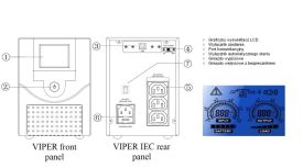 Fideltronik Zasilacz awaryjny Viper 700 IKEL-V700